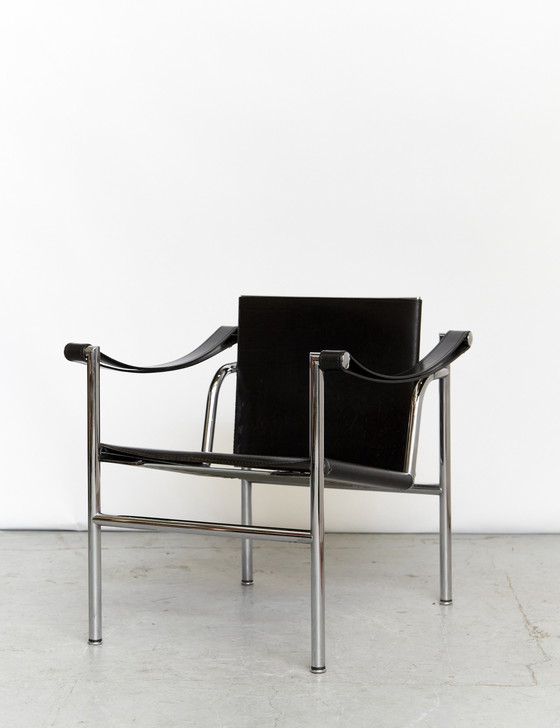 Image 1 of Le Corbusier LC1 "Basculant" Chair for Cassina