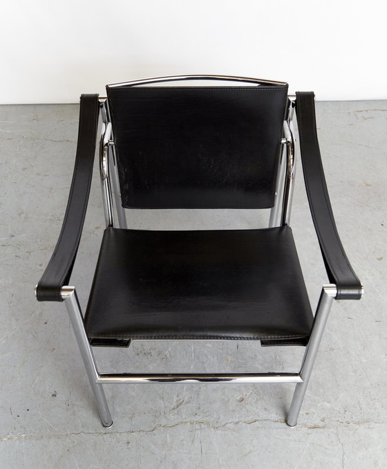 Image 1 of Le Corbusier LC1 "Basculant" Chair for Cassina