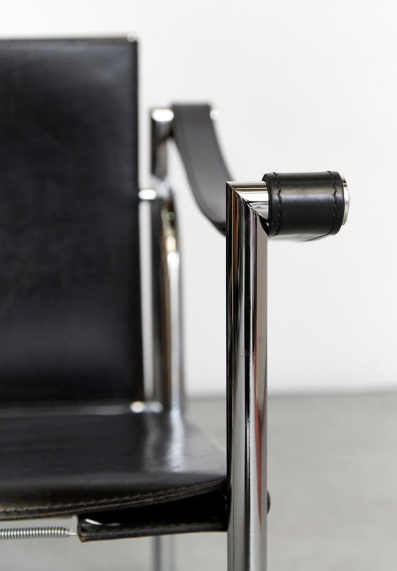 Image 1 of Le Corbusier LC1 "Basculant" Chair for Cassina