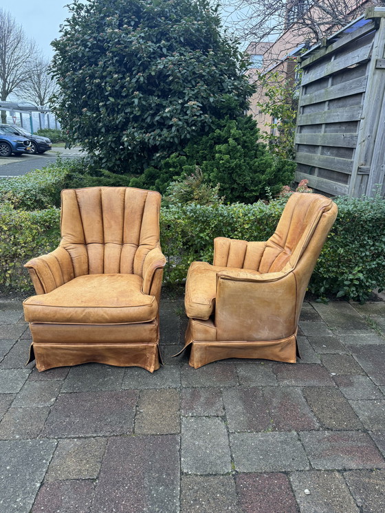 Image 1 of 2 Armchairs Sheepskin