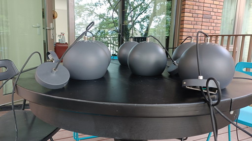 6x lampes globe Frandsen