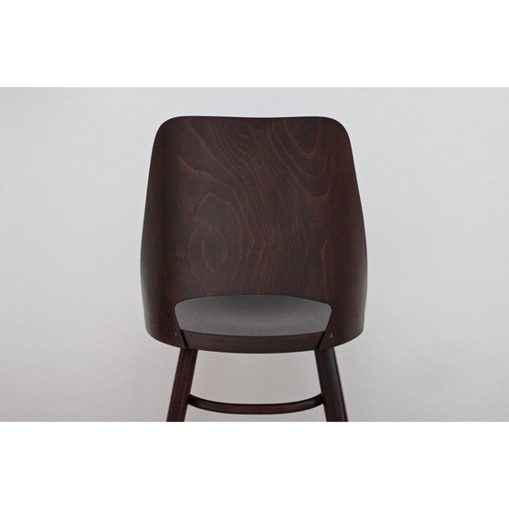 Image 1 of Set of 4 vintage chairs by Radomir Hofman for TON