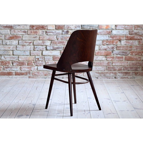 Image 1 of Set of 4 vintage chairs by Radomir Hofman for TON