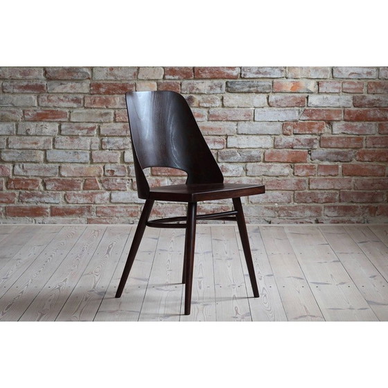 Image 1 of Set of 4 vintage chairs by Radomir Hofman for TON