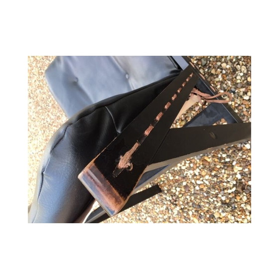 Image 1 of Coppia di sedie e poggiapiedi "Hunter" di Torbjorn Afdal per Bruskbo