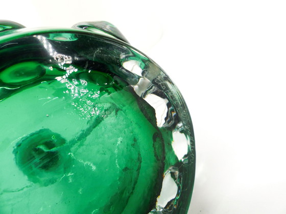 Image 1 of Scandinavian Green Glass Lamp Kosta Hans-Owe Sandeberg Sweden 1960