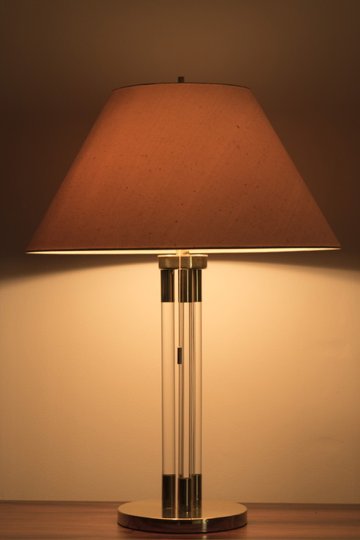 2x Vintage table lamps