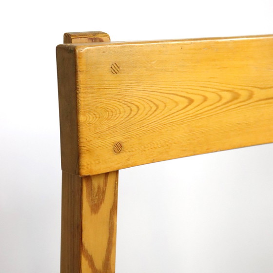 Image 1 of Pair Of Solid Pine Bar Stools