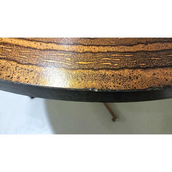 Image 1 of Vintage adjustable round table, 1970s