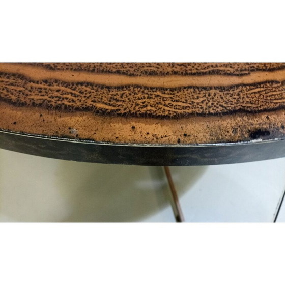 Image 1 of Vintage adjustable round table, 1970s