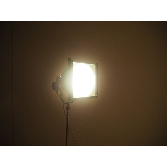 Image 1 of Vintage tripod theater lamp, Czechoslovakia