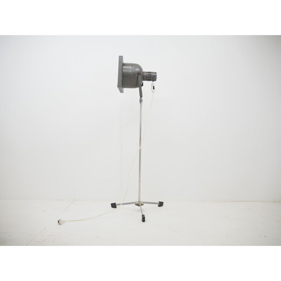 Image 1 of Vintage tripod theater lamp, Czechoslovakia