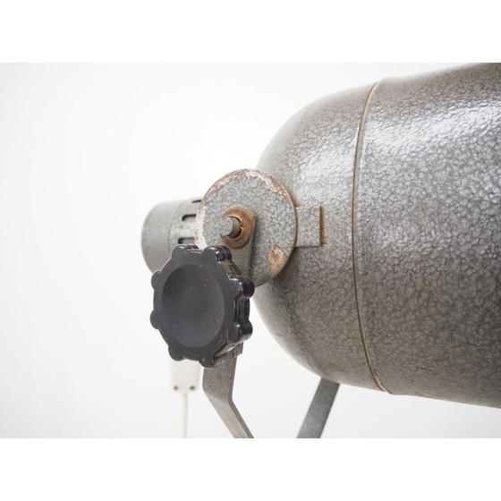 Image 1 of Vintage tripod theater lamp, Czechoslovakia