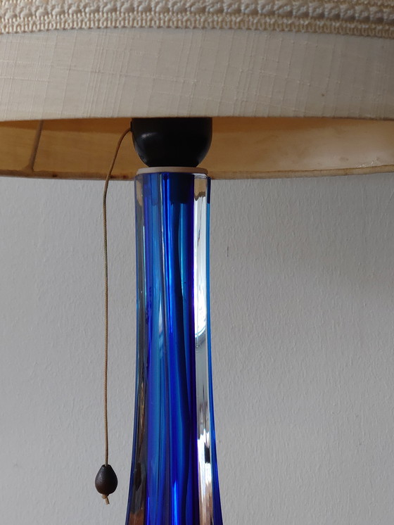 Image 1 of Flygsfors crystal table lamp by Paul Kedelv