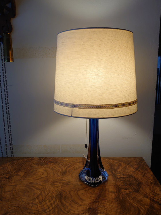 Image 1 of Flygsfors crystal table lamp by Paul Kedelv