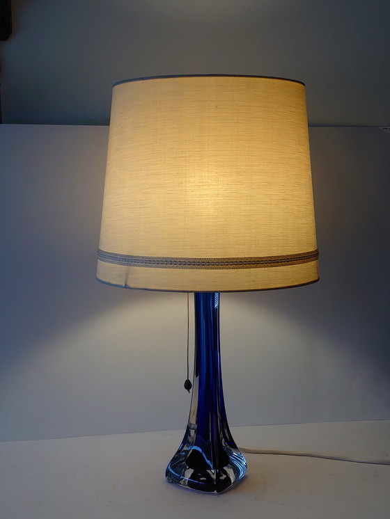 Image 1 of Flygsfors crystal table lamp by Paul Kedelv