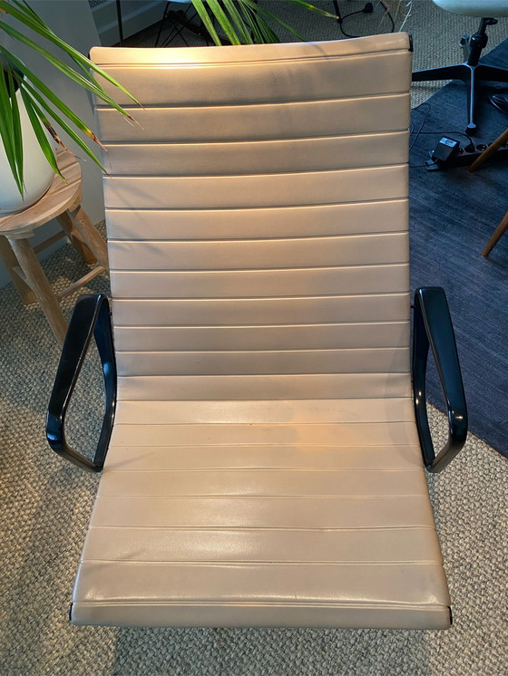 Image 1 of Eames EA116 Naugahyde Herman Miller