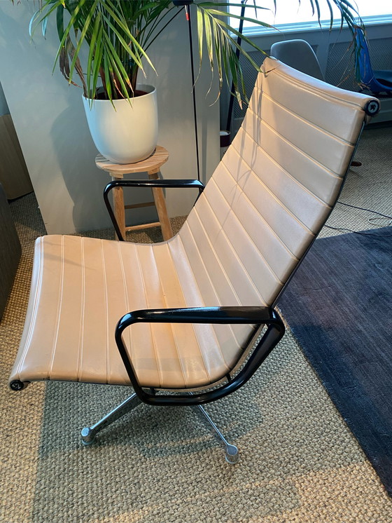 Image 1 of Eames EA116 Naugahyde Herman Miller