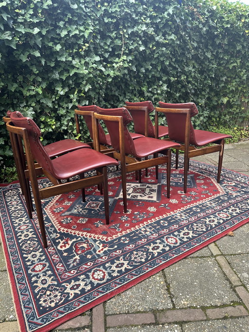 6x Fristho Inger Klingenberg Chairs