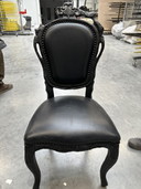 2x MOOOI - Chaise de salle à manger fumée + fauteuil