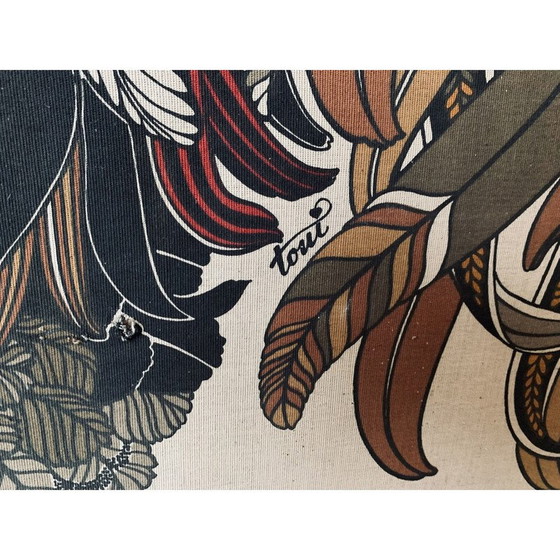 Image 1 of Vintage wall hanging rooster by Toui