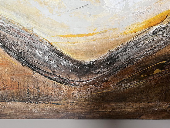 Image 1 of Ann Bruyninckx - painting on wood