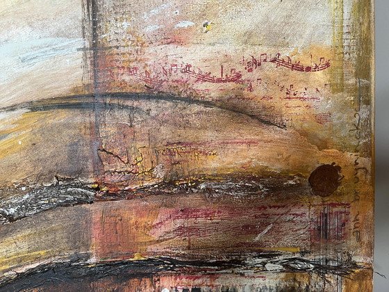 Image 1 of Ann Bruyninckx - painting on wood