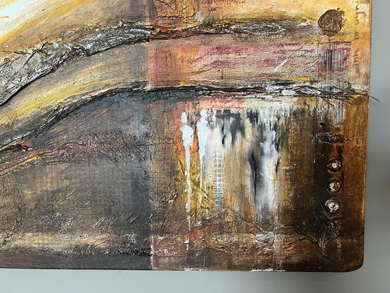 Image 1 of Ann Bruyninckx - painting on wood