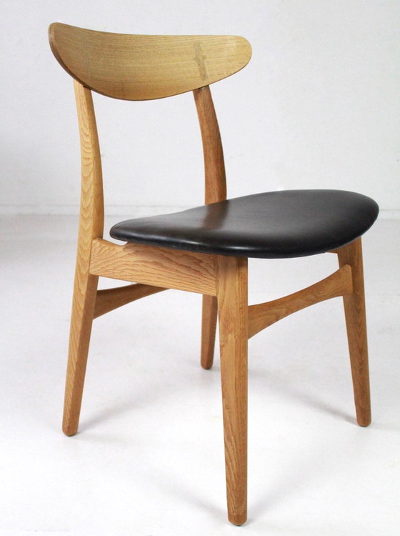 Image 1 of 6x Carl Hansen & Son CH30 chairs by Hans Wegner