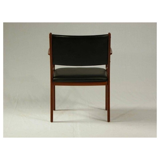 Image 1 of Vintage PJ 412 Armchair in Mahogany-by Ole Wanscher 1950
