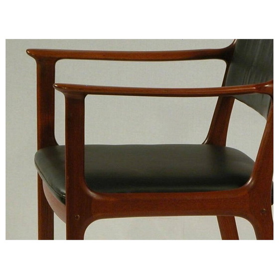 Image 1 of Vintage PJ 412 Armchair in Mahogany-by Ole Wanscher 1950