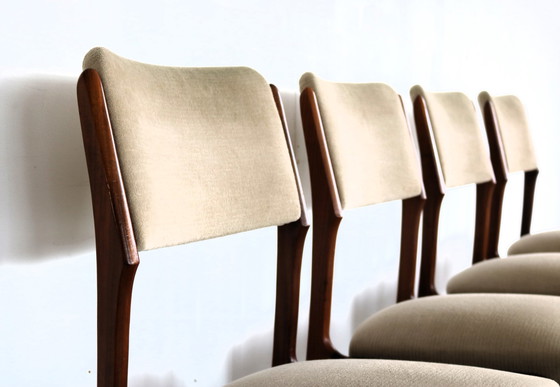 Image 1 of 4x chaise de salle à manger vintage