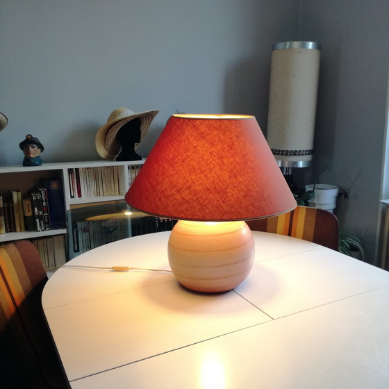 Image 1 of Ceramic Mushroom Lamp Ø52, 1970