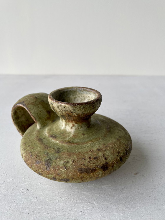 Image 1 of Mobach signed candlestick/vase