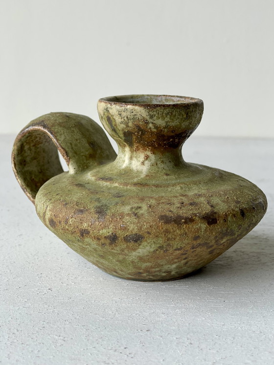 Image 1 of Mobach signed candlestick/vase