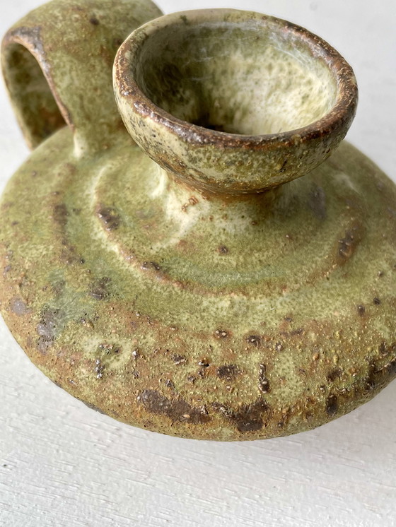 Image 1 of Mobach signed candlestick/vase