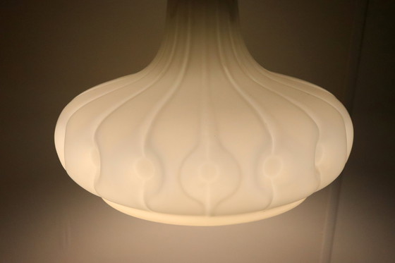 Image 1 of Peill & Putzler Pendant Lamp Glass Vintage