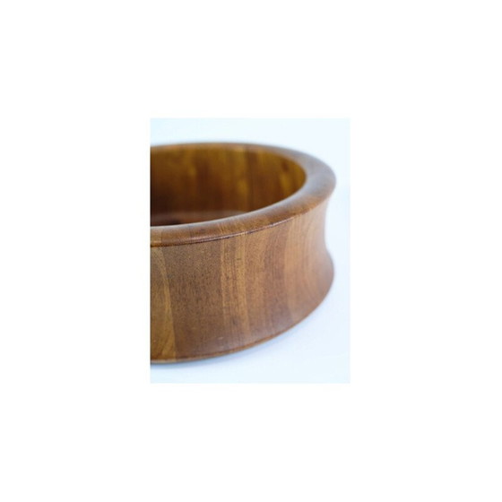 Image 1 of Vintage bowl Danish in teak wood by Digsmed, 1960s