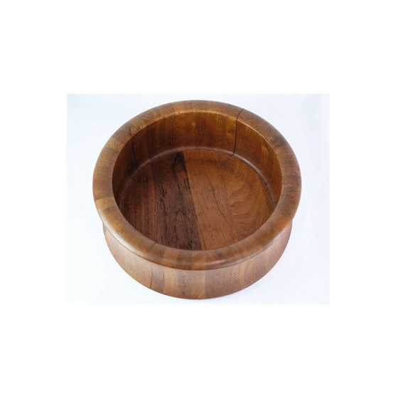 Image 1 of Vintage bowl Danish in teak wood by Digsmed, 1960s