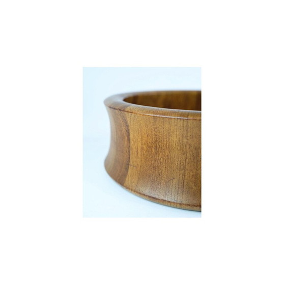 Image 1 of Vintage bowl Danish in teak wood by Digsmed, 1960s