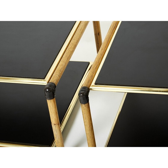 Image 1 of Coppia di tavolini vintage italiani di Alberto Smania, 1970