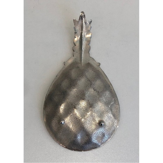 Image 1 of Vintage silver plated pocket pineapple, France 1970