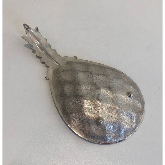 Image 1 of Vintage silver plated pocket pineapple, France 1970