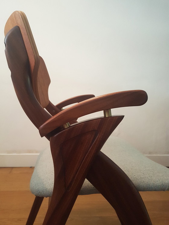 Image 1 of 6x dining chairs by Arne Hovmand Olsen