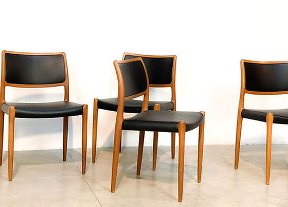 Image 1 of Niels Moller model 80 dining chairs