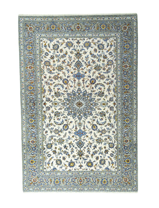 Hand-knotted Keshan cork oriental rug - 297 X 197 Cm