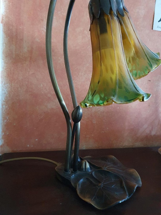 Image 1 of Art Nouveau table lamp by Gerstenberg