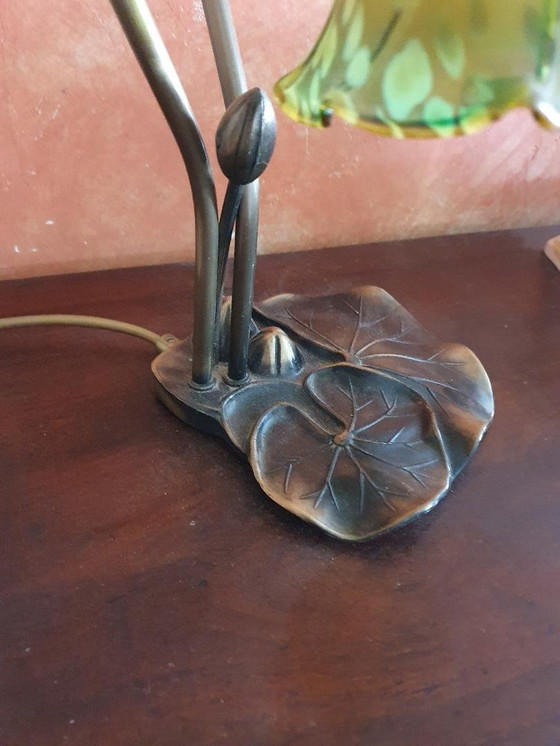 Image 1 of Art Nouveau table lamp by Gerstenberg