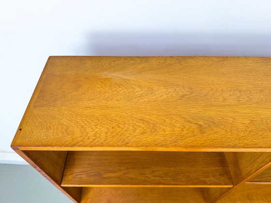 Image 1 of Two-piece oak cabinet by Brouer, 1960s