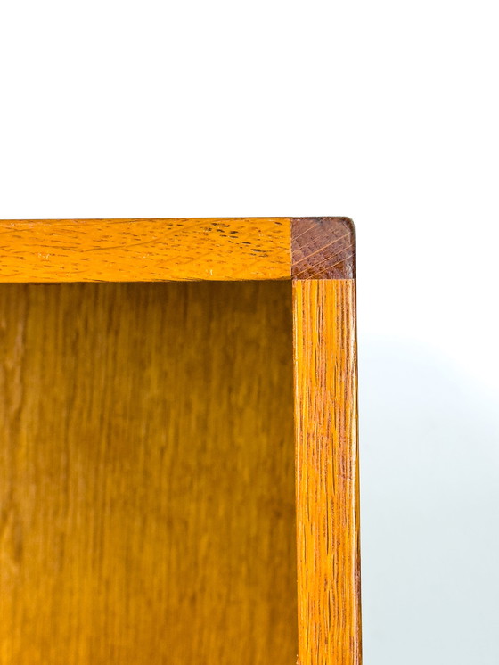 Image 1 of Two-piece oak cabinet by Brouer, 1960s